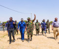 ​WAZIRI WA ULINZI NA JKT ATEMBELEA MRADI WA UJENZI WA UWANJA WA KIMATAIFA WA GOFU WA JWTZ DODOMA